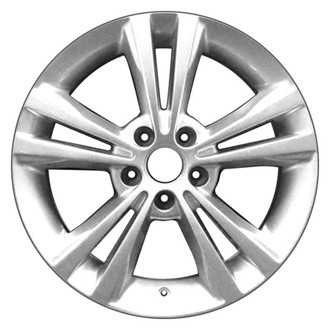 CCI® - Double 5-Spoke Silver with Machined Accents 18x7.5 Alloy Factory Wheel - Remanufactured