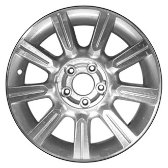 CCI® - 9 I-Spoke Silver with Machined Accents 17x7.5 Alloy Factory Wheel - Remanufactured