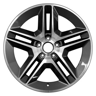 CCI® - Double 5-Spoke Charcoal with Machined Face 18x8.5 Alloy Factory Wheel - Remanufactured