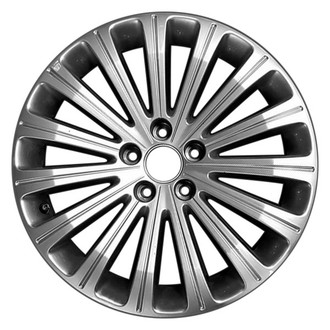CCI® - 15 I-Spoke Smoked Silver 18x8 Alloy Factory Wheel - Remanufactured