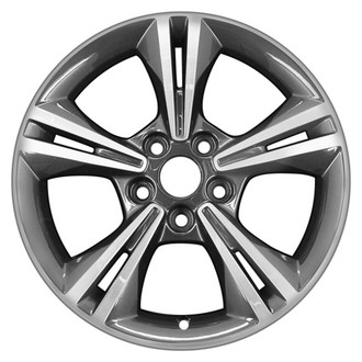 CCI® - Double 5-Spoke Dark Charcoal Metallic with Machined Face 16x7 Alloy Factory Wheel - Remanufactured