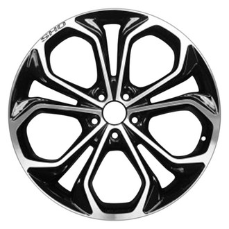 CCI® - 5 V-Spoke Black with Machined Face 20x8 Alloy Factory Wheel - Remanufactured