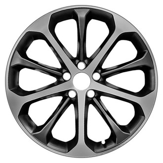 CCI® - 10 Alternating-Spoke Machined Black 20x8 Alloy Factory Wheel - Remanufactured