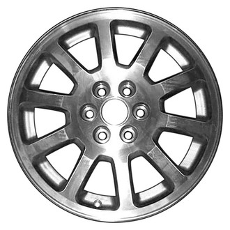 CCI® - 10 I-Spoke Silver with Machined Accents 17x6.5 Alloy Factory Wheel - Remanufactured