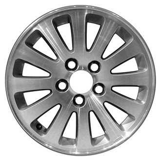 CCI® - 12-Spoke Silver with Machined Face 16x7 Alloy Factory Wheel - Remanufactured