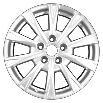 CCI® - 10 I-Spoke Silver 17x7 Alloy Factory Wheel - Remanufactured