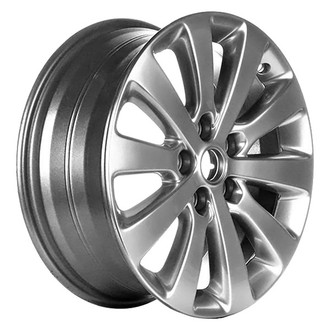 CCI® - 10 I-Spoke Silver 17x7 Alloy Factory Wheel - Remanufactured