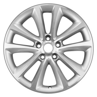 CCI® - 5 V-Spoke Silver with Machined Face 18x8 Alloy Factory Wheel - Remanufactured