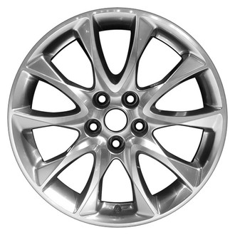 CCI® - 10-Spoke Light Smoked Hypersilver 19x7.5 Alloy Factory Wheel - Remanufactured