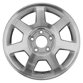 CCI® - 7 I-Spoke Silver with Machined Accents 16x7 Alloy Factory Wheel - Remanufactured