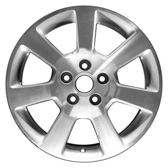 CCI® - 7-Spoke Silver with Machined Face 17x7.5 Alloy Factory Wheel - Remanufactured