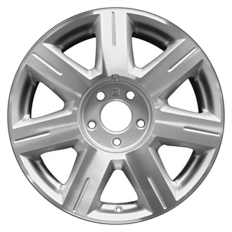 CCI® - 7 I-Spoke Silver with Machined Face 17x7 Alloy Factory Wheel - Remanufactured