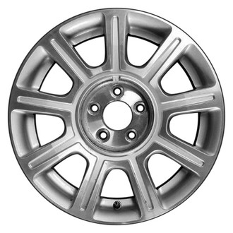CCI® - 9 I-Spoke PVD Chrome 17x7 Alloy Factory Wheel - Remanufactured