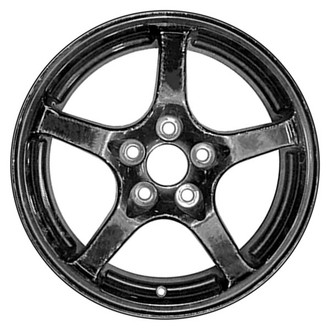 CCI® - 5-Spoke Black 18x4 Alloy Factory Wheel - Remanufactured