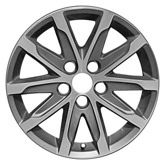 CCI® - 10 I-Spoke Machined Medium Charcoal 17x8.5 Alloy Factory Wheel - Remanufactured