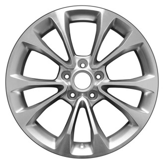 CCI® - 5 V-Spoke Silver with Machined Accents 18x9 Alloy Factory Wheel - Remanufactured