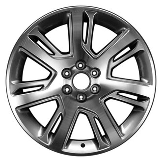 CCI® - 7 Double I-Spoke Silver with Machined Face 22x9 Alloy Factory Wheel - Replica