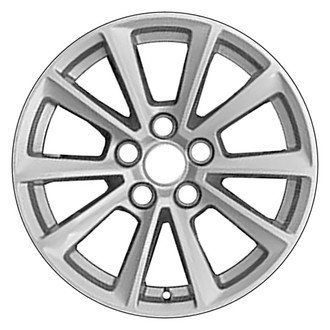 CCI® - 5 V-Spoke Gray Metallic with Machined Accents 17x8.5 Alloy Factory Wheel - Remanufactured