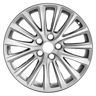 CCI® - 15-Spoke Machined Medium Silver 19x8.5 Alloy Factory Wheel - Remanufactured