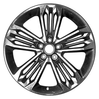 CCI® - 20-Spoke Machined Black Smoked Hyper Silver 20x8.5 Alloy Factory Wheel - Remanufactured