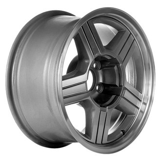 CCI® - 5-Spoke Gray with Machined Accents 16x8 Alloy Factory Wheel - Remanufactured