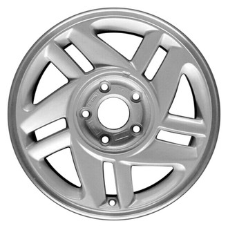 CCI® - 5 Double Spiral-Spoke Argent 16x8 Alloy Factory Wheel - Remanufactured