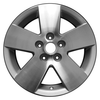 CCI® - 5-Spoke Silver with Machined Face 16x6.5 Alloy Factory Wheel - Remanufactured