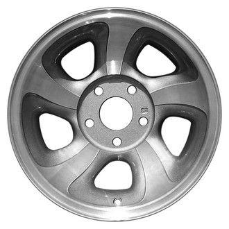 CCI® - 5 Spiral-Spoke Charcoal Gray 15x7 Alloy Factory Wheel - Remanufactured