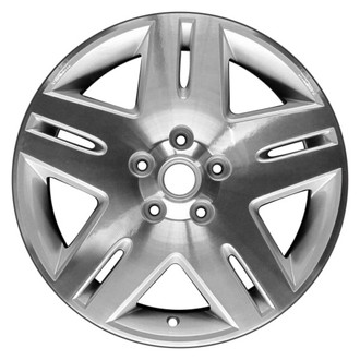 CCI® - Double 5-Spoke Silver with Machined Accents 17x6.5 Alloy Factory Wheel - Remanufactured