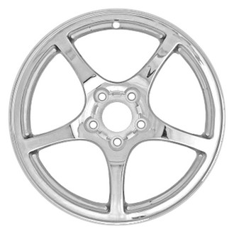 CCI® - 5-Spoke Bright Polished 17x8.5 Alloy Factory Wheel - Remanufactured