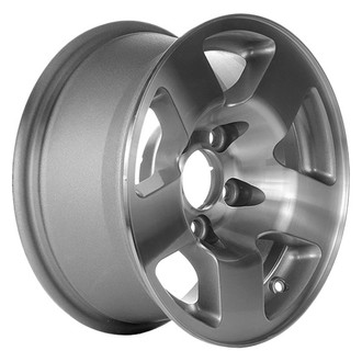 CCI® - 5-Spoke Silver with Machined Face 15x7 Alloy Factory Wheel - Remanufactured