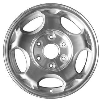 CCI® - Double 5-Spoke Silver with Machined Face 16x7 Alloy Factory Wheel - Remanufactured