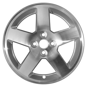 CCI® - 5-Spoke Silver with Machined Accents 16x6 Alloy Factory Wheel - Remanufactured
