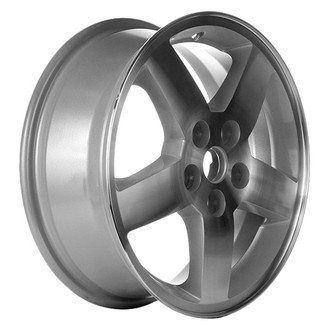 CCI® - 5-Spoke Machined with Silver Pockets 16x6 Alloy Factory Wheel - Remanufactured