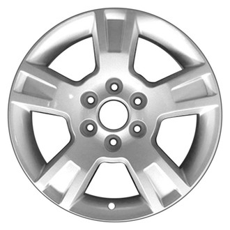 CCI® - 5-Spoke Silver with Machined Face 18x7.5 Alloy Factory Wheel - Remanufactured