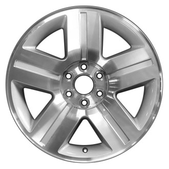 CCI® - 5-Spoke Silver with Machined Face 20x8.5 Alloy Factory Wheel - Replica
