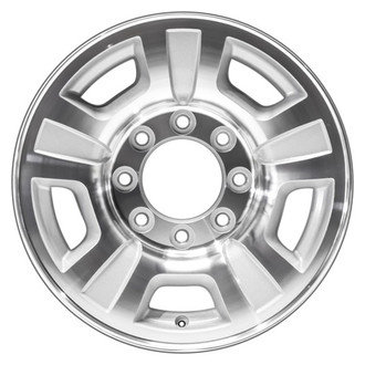 CCI® - 5-Spoke Machined with Silver Pockets 17x7.5 Alloy Factory Wheel - Remanufactured