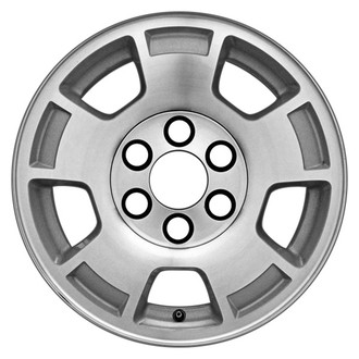 CCI® - 5-Spoke Machined with Silver Pockets 17x7.5 Alloy Factory Wheel - Remanufactured