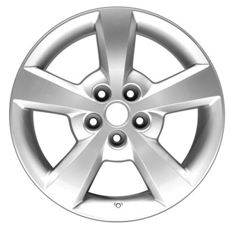 CCI® - 5-Spoke Machined with Medium Charcoal Metallic Pockets 17x7 Alloy Factory Wheel - Remanufactured