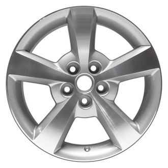 CCI® - 5-Spoke Polished with Charcoal Pockets 17x7 Alloy Factory Wheel - Remanufactured