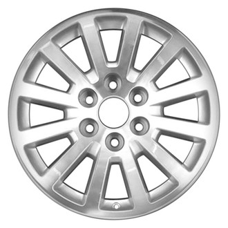 CCI® - 12 I-Spoke Silver with Machined Face 18x8 Alloy Factory Wheel - Remanufactured