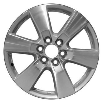 CCI® - 6-Spoke Silver with Machined Face 20x7.5 Alloy Factory Wheel - Remanufactured