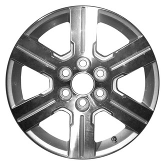 CCI® - 6 I-Spoke Silver with Machined Face 18x7.5 Alloy Factory Wheel - Remanufactured