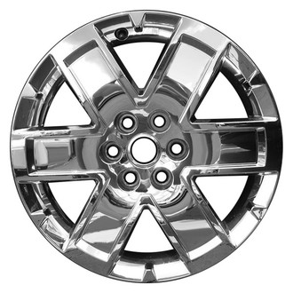 CCI® - 6 I-Spoke Cladded Chrome 20x7.5 Alloy Factory Wheel - Replica