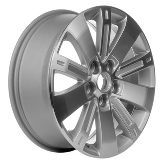 CCI® - 10-Spoke Silver with Machined Accents 18x7 Alloy Factory Wheel - Remanufactured