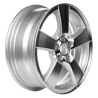 CCI® - 5-Spoke Machined and Sparkle Silver Met 16x6.5 Alloy Factory Wheel - Remanufactured