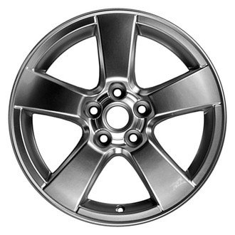 CCI® - 5-Spoke Machined and Sparkle Silver Metallic 16x6.5 Alloy Factory Wheel - Remanufactured