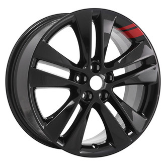 CCI® - Double 5-Spoke Black with Red Accents 18x7.5 Alloy Factory Wheel - Remanufactured