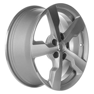 CCI® - 5-Spoke Silver with Machined Face 17x7 Alloy Factory Wheel - Remanufactured