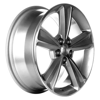 CCI® - 5-Spoke Silver with Machined Face 17x7 Alloy Factory Wheel - Remanufactured